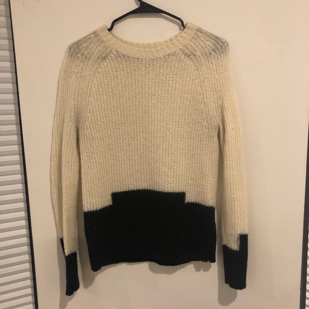 Madewell Colorblock Wool Sweater
